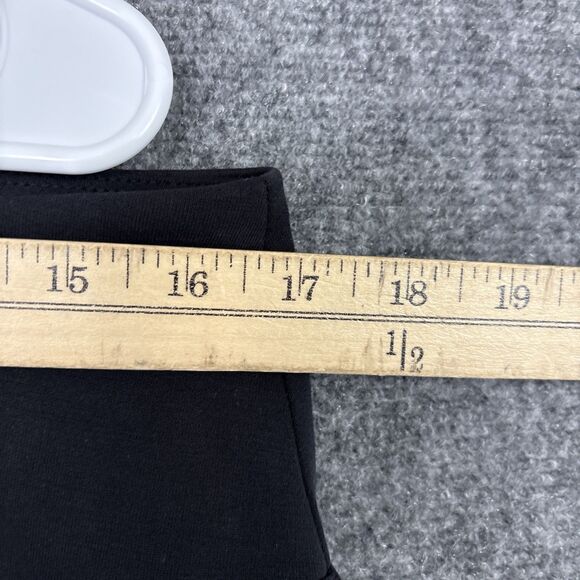 Athleta Seasoft Wide Crop Pants Womens Size XL Black Lounge Lagenlook - Picture 4 of 10